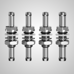 KRP Thru-Hull Ultra Set - Marine Grade 316 Stainless Steel Thru-Hull Set For Kawasaki Ultra Jet Ski