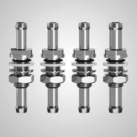 KRP Thru-Hull Ultra Set - Marine Grade 316 Stainless Steel Thru-Hull Set For Kawasaki Ultra Jet Ski