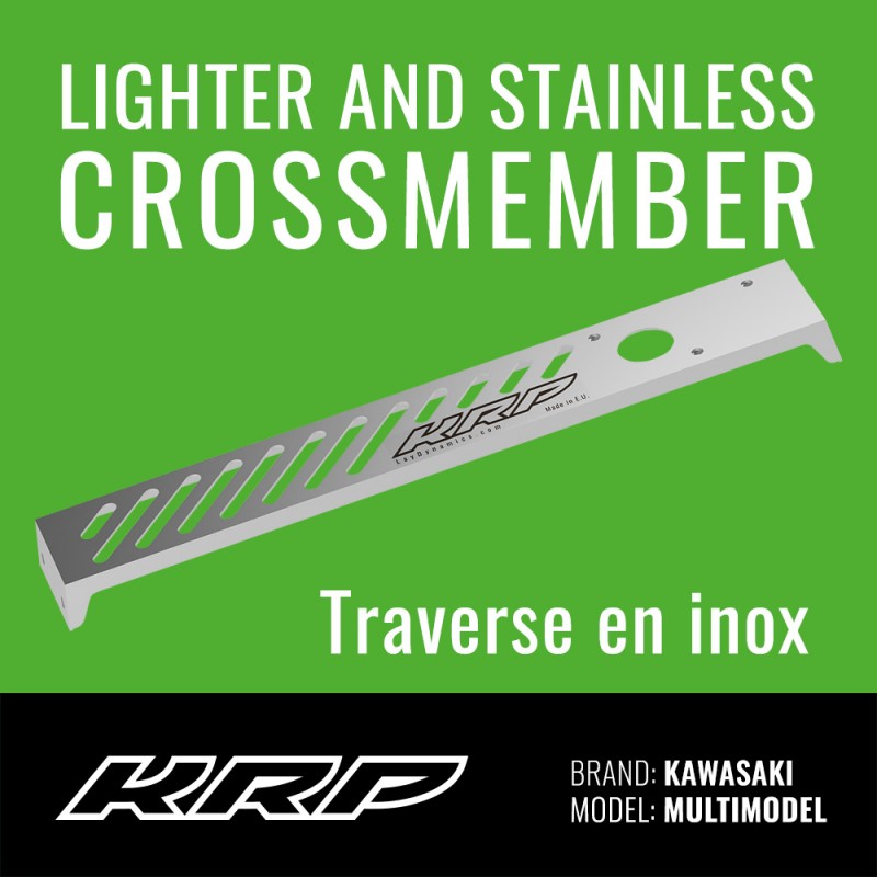 KRP Traverse - Traverse en inox pour Kawasaki Jet Ski (remplacement de la référence 39043 - 3703)